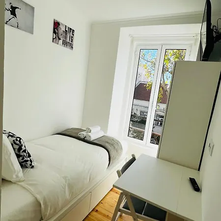 Pensamento 12b Δωμάτια σε οικογενειακή κατοικία Lisboa